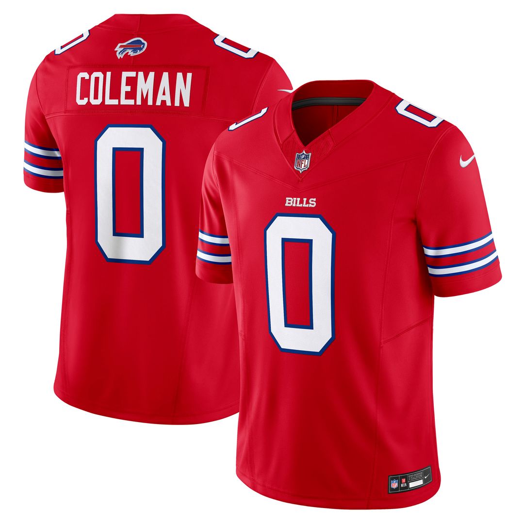 Keon Coleman Buffalo Bills Nike Team Vapor F.U.S.E. Limited Official Jersey - Royal