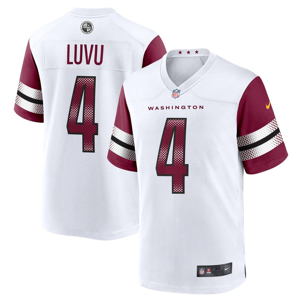 Frankie Luvu Washington Commanders Nike Game Official Jersey -  White