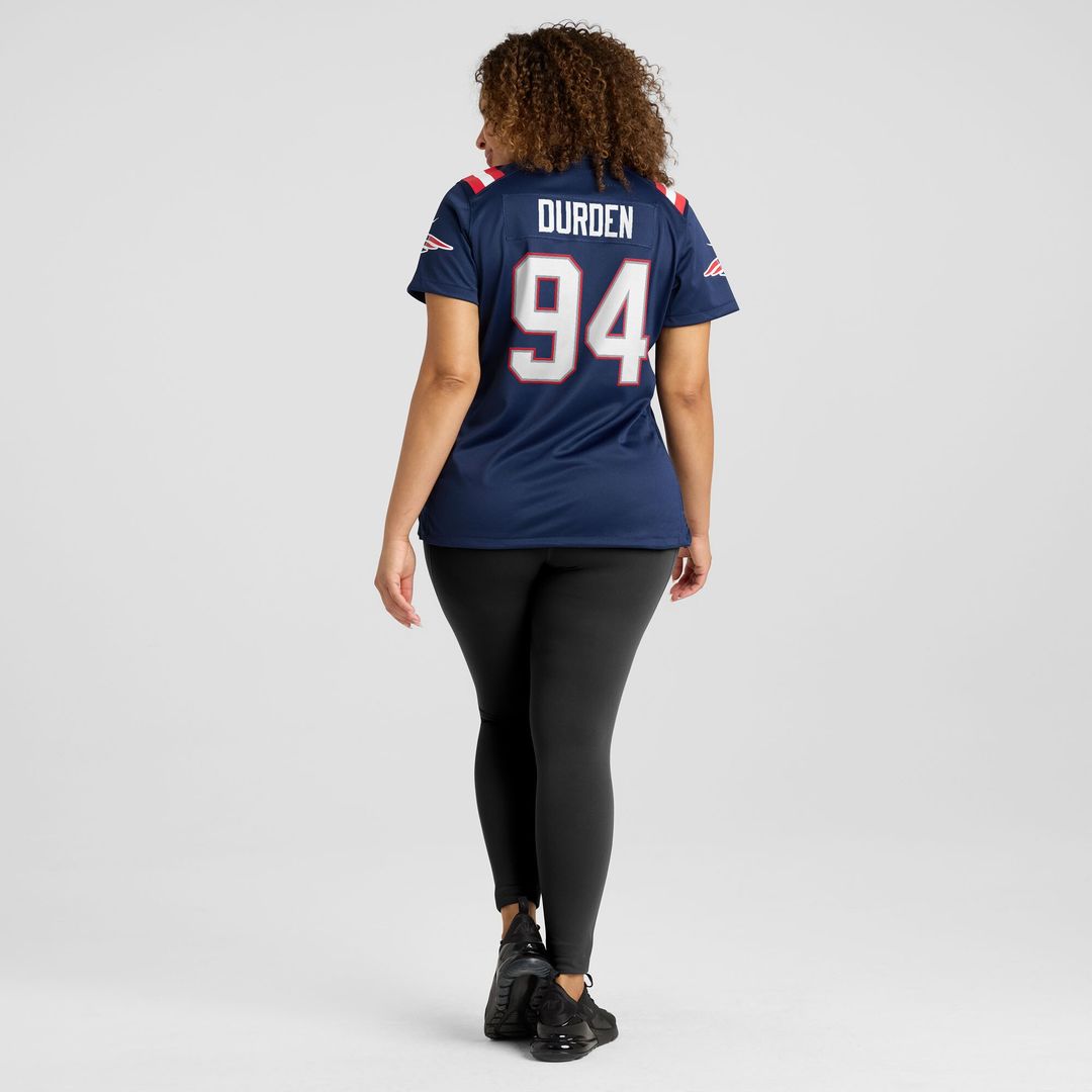 Cory Durden New England Patriots Nike Women's Team Game Jersey - Navy