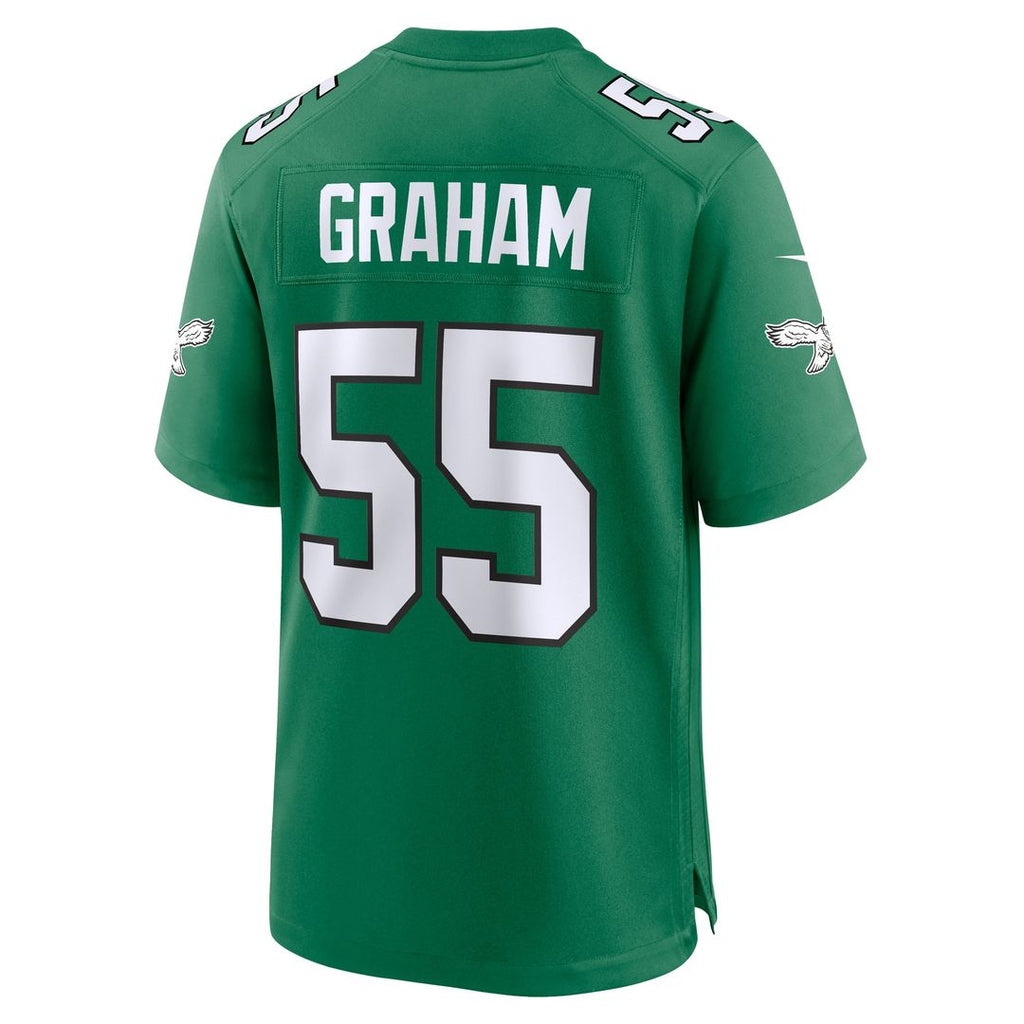 Brandon Graham Philadelphia Eagles Nike Alternate Game Official Jersey - Kelly Green