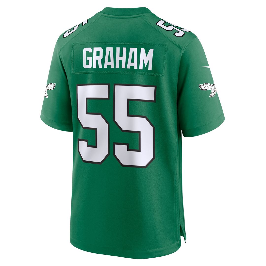 Brandon Graham Philadelphia Eagles Nike Alternate Game Official Jersey - Kelly Green