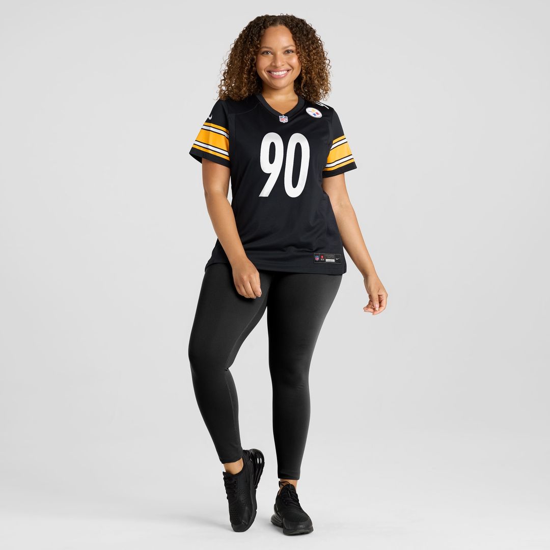 T.J. Watt Pittsburgh Steelers Nike Women's Game Official Jersey - Black