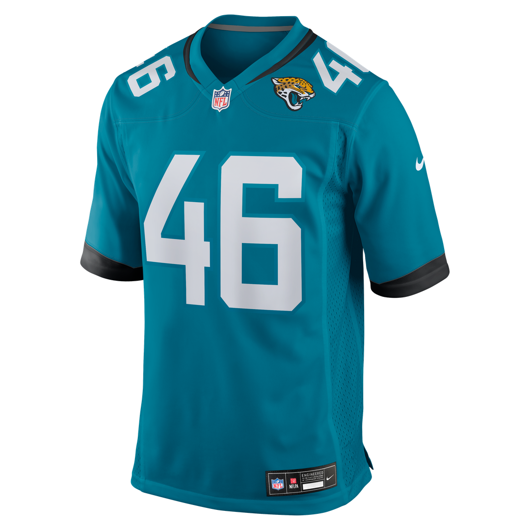 Ross Matiscik Jacksonville Jaguars Nike Game Official Jersey - Teal
