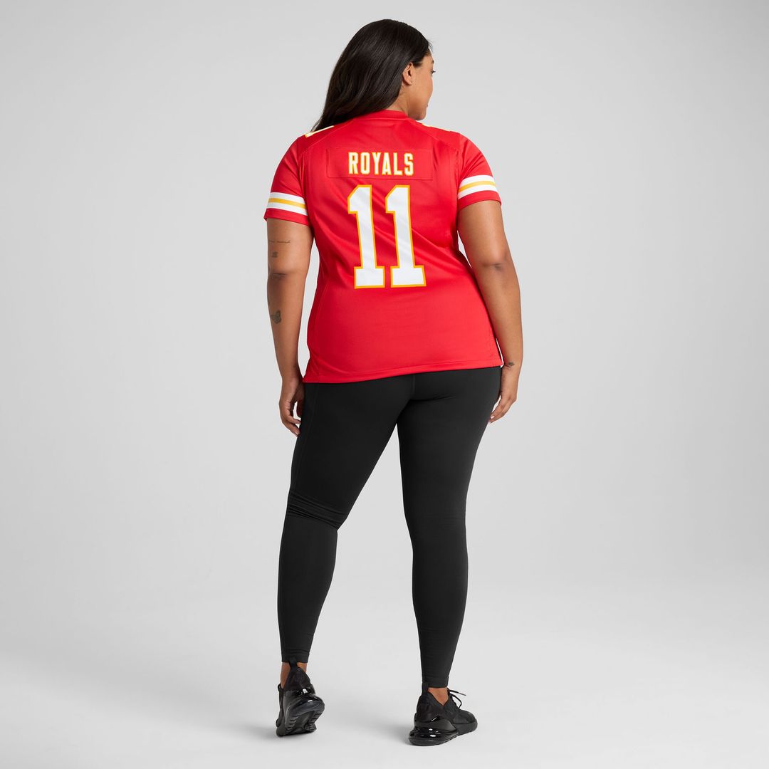 Jalen Royals Kansas City Chiefs Nike Women's Team Game Jersey - Red