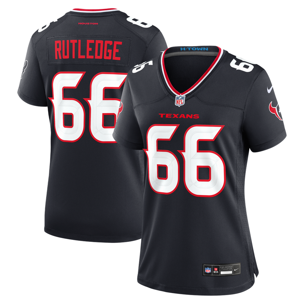 Keylan Rutledge Houston Texans Nike Women's Team Game Official Jersey -  Navy