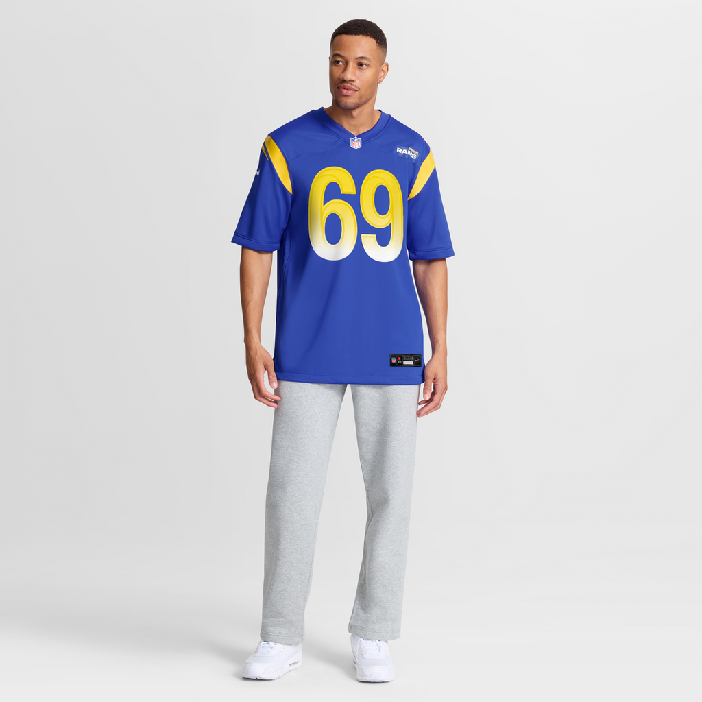 Kevin Dotson Los Angeles Rams Nike  Game Official Jersey -  Royal