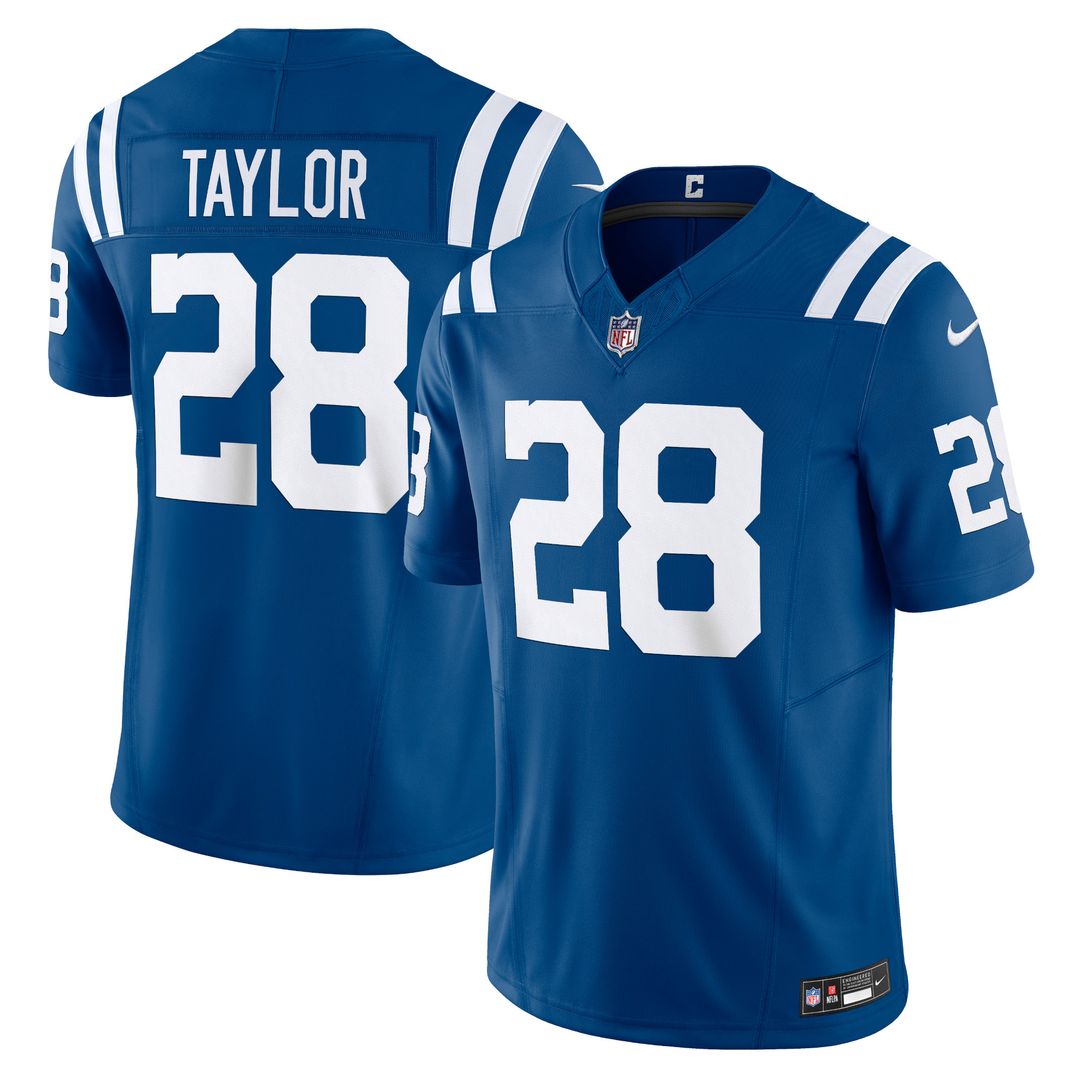 Jonathan Taylor Indianapolis Colts Nike Vapor F.U.S.E. Limited Official Jersey - Royal