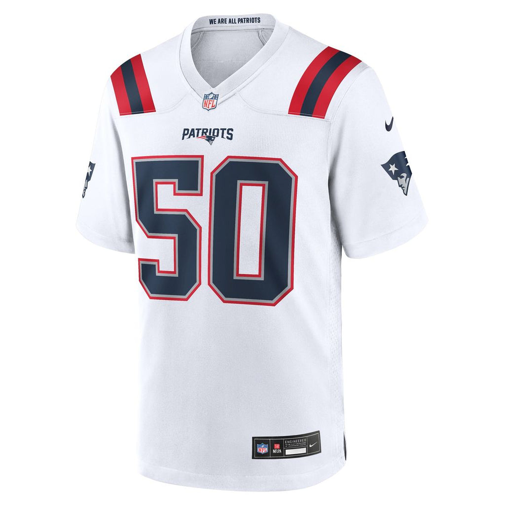 Mike Vrabel New England Patriots Nike Retired Player Game Official Jersey -  White