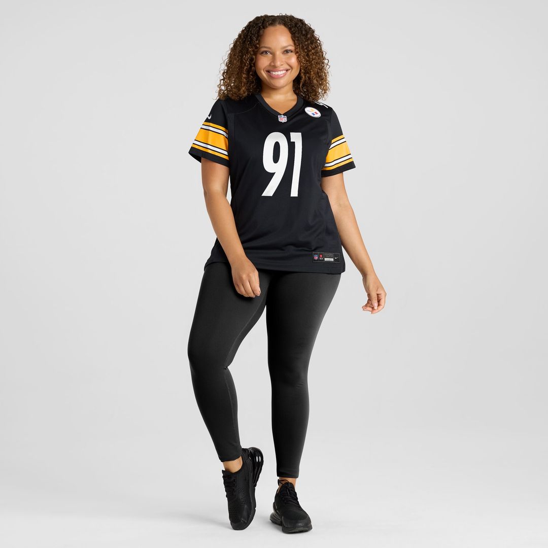 Logan Lee Pittsburgh Steelers Nike Women's Team Game Jersey - Black