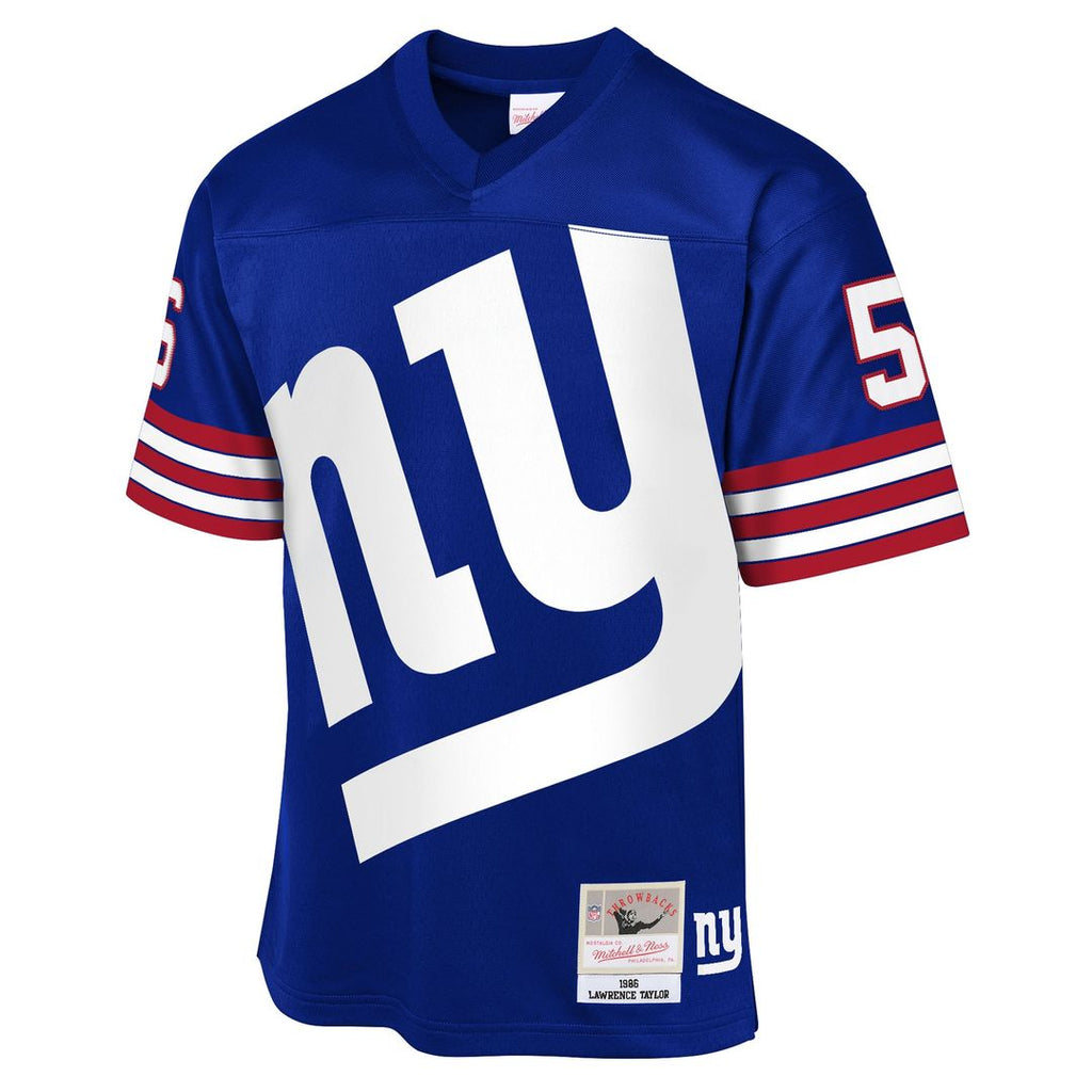 Lawrence Taylor New York Giants Mitchell & Ness Youth 1986 Throwback Fashion Official Jersey - Royal