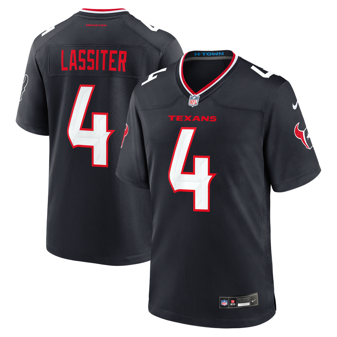Kamari Lassiter Houston Texans Nike Team Game Official Jersey -  Navy