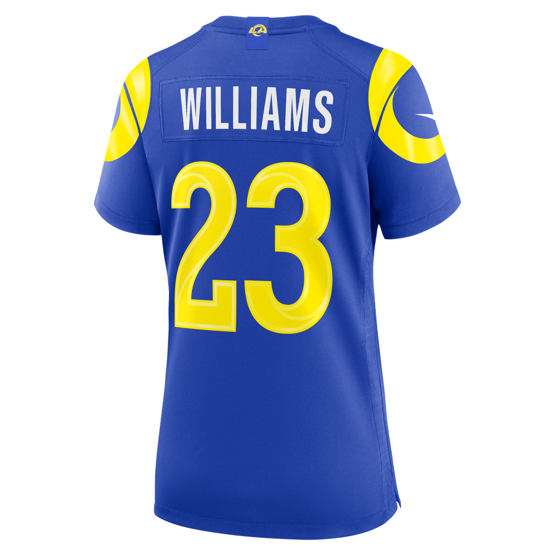 Kyren Williams Los Angeles Rams Nike Women's Game Jersey - Royal