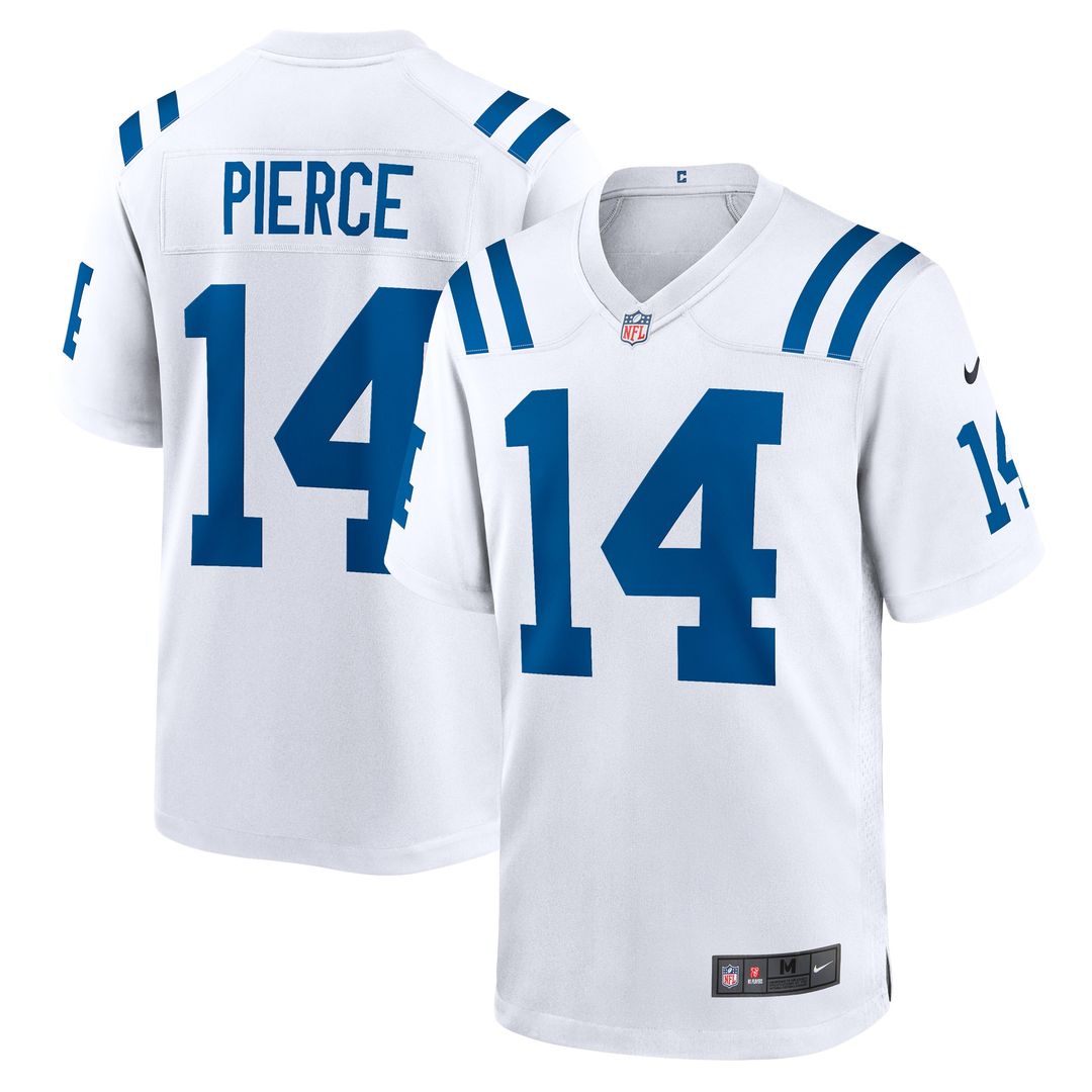 Alec Pierce Indianapolis Colts Nike Away Game Player Official Jersey - White
