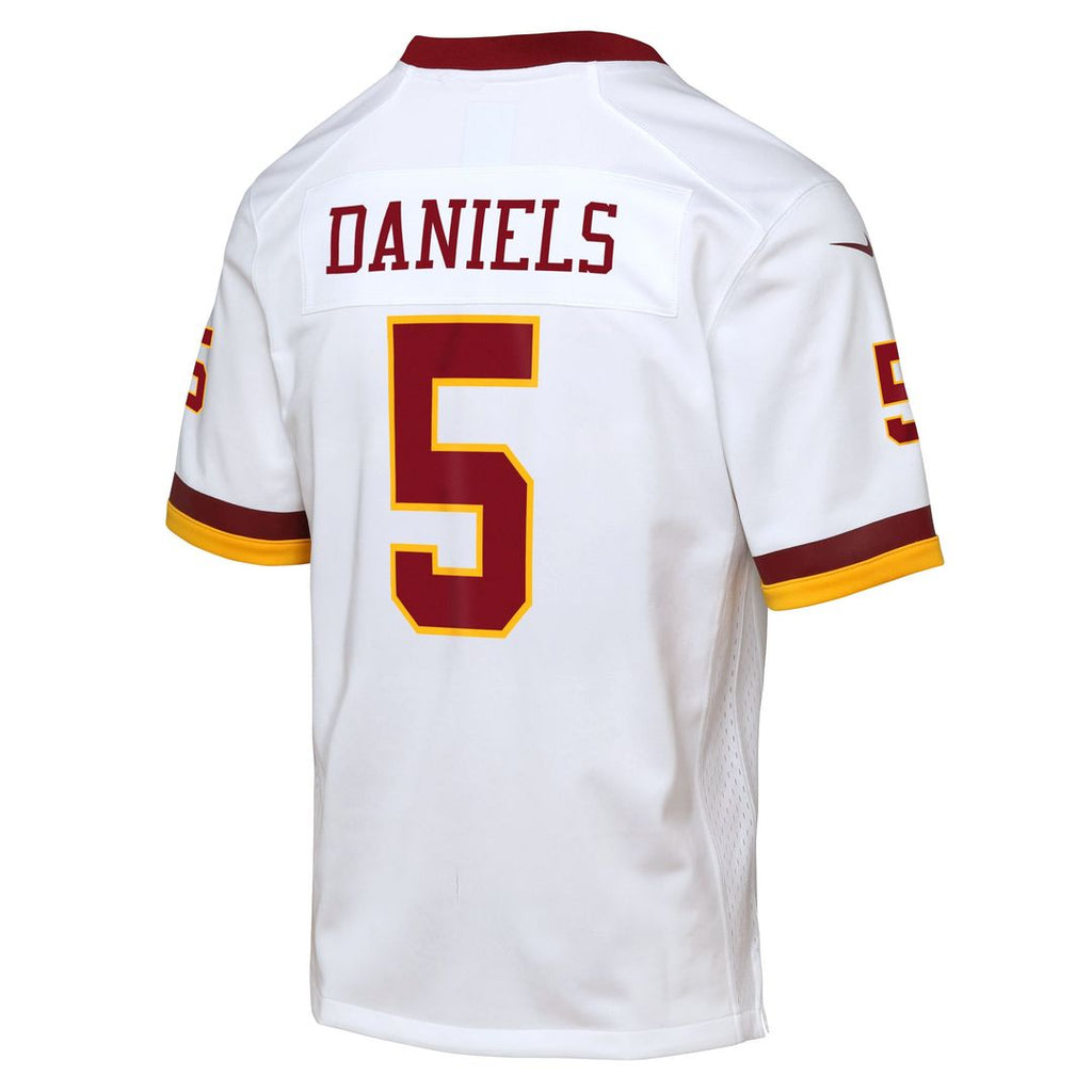 Jayden Daniels Washington Commanders Nike Youth Game Official Jersey - Burgundy