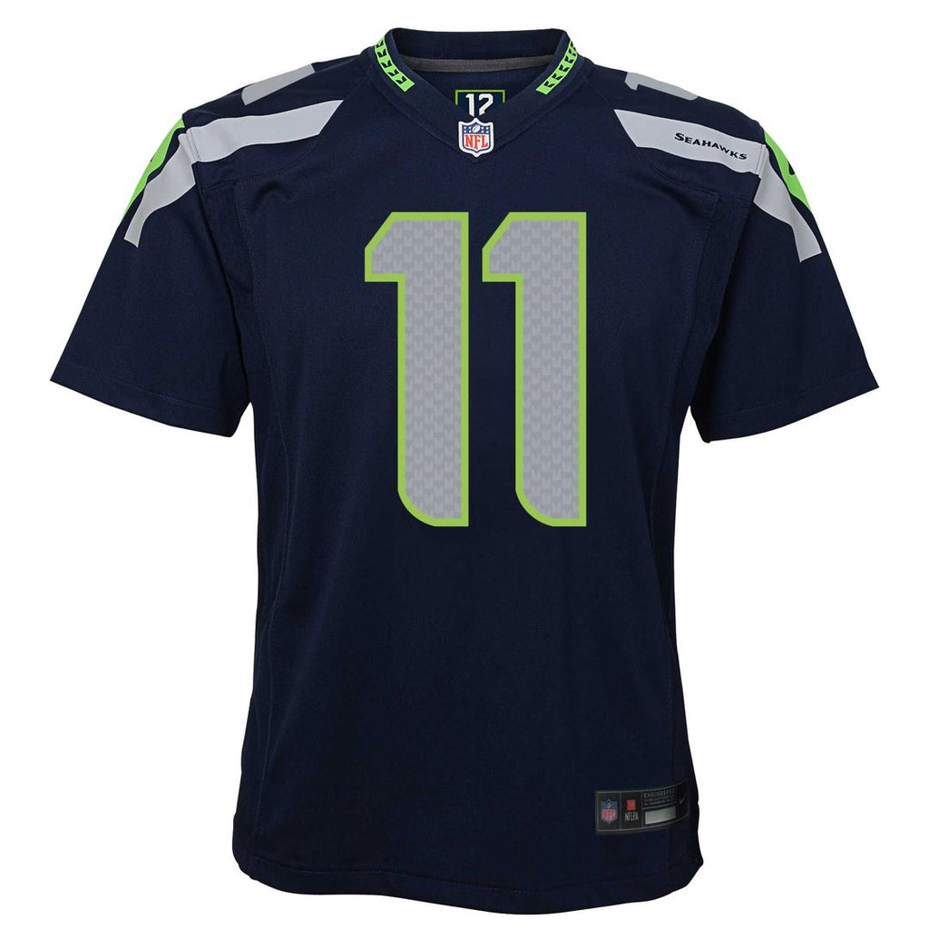 Jaxon Smith-Njigba Seattle Seahawks Nike Youth Game Official Jersey - College Navy