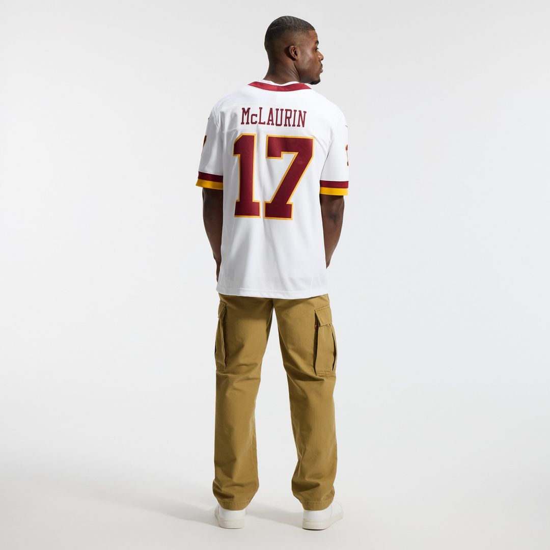 Terry McLaurin Washington Commanders Nike Vapor F.U.S.E. Stitched Limited Official Jersey - White