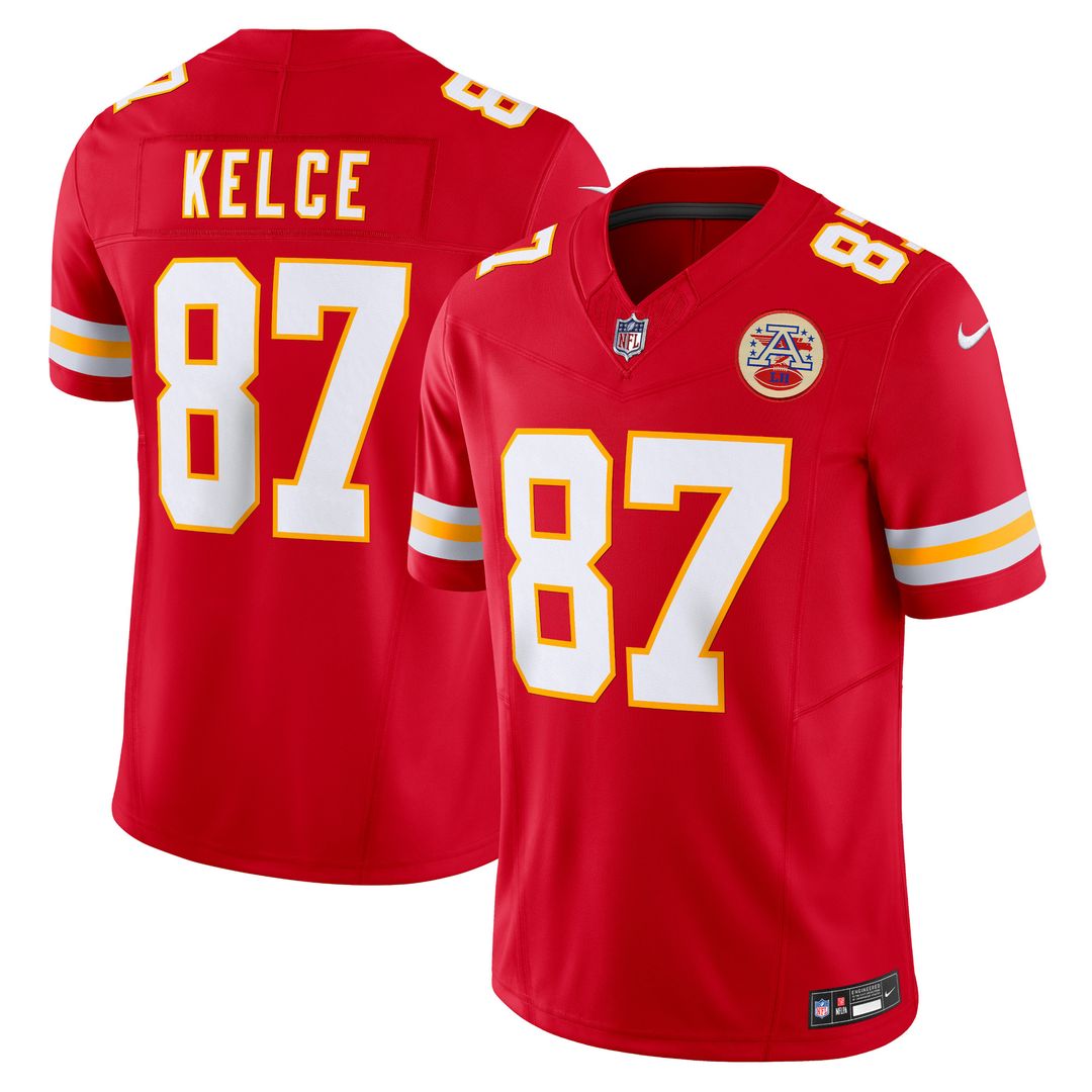 Travis Kelce Kansas City Chiefs Nike Vapor F.U.S.E. Limited Official Jersey - Red