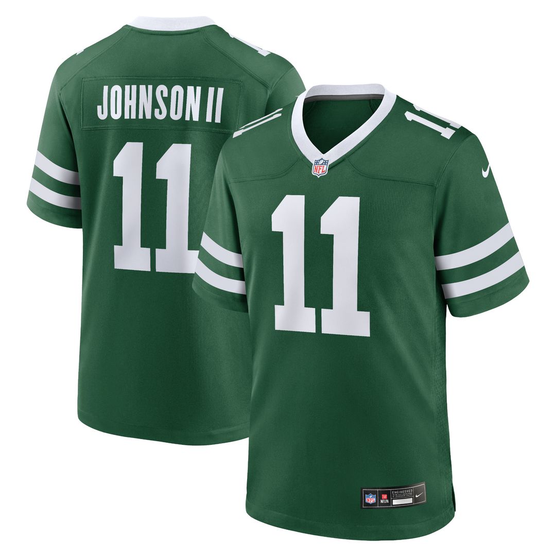 Jermaine Johnson II New York Jets Nike Game Official Jersey - Legacy Green