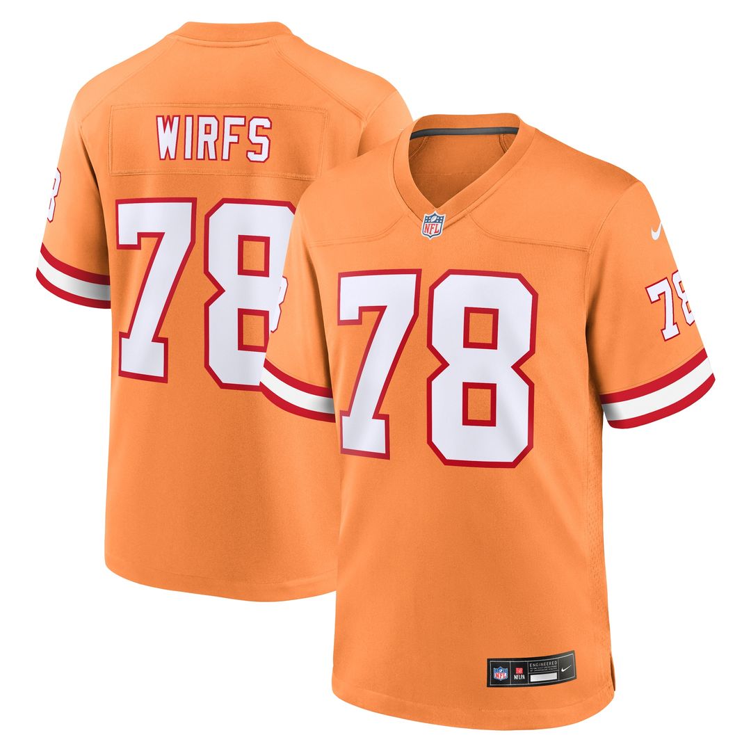 Tristan Wirfs Tampa Bay Buccaneers Nike Player Game Official Jersey - Red