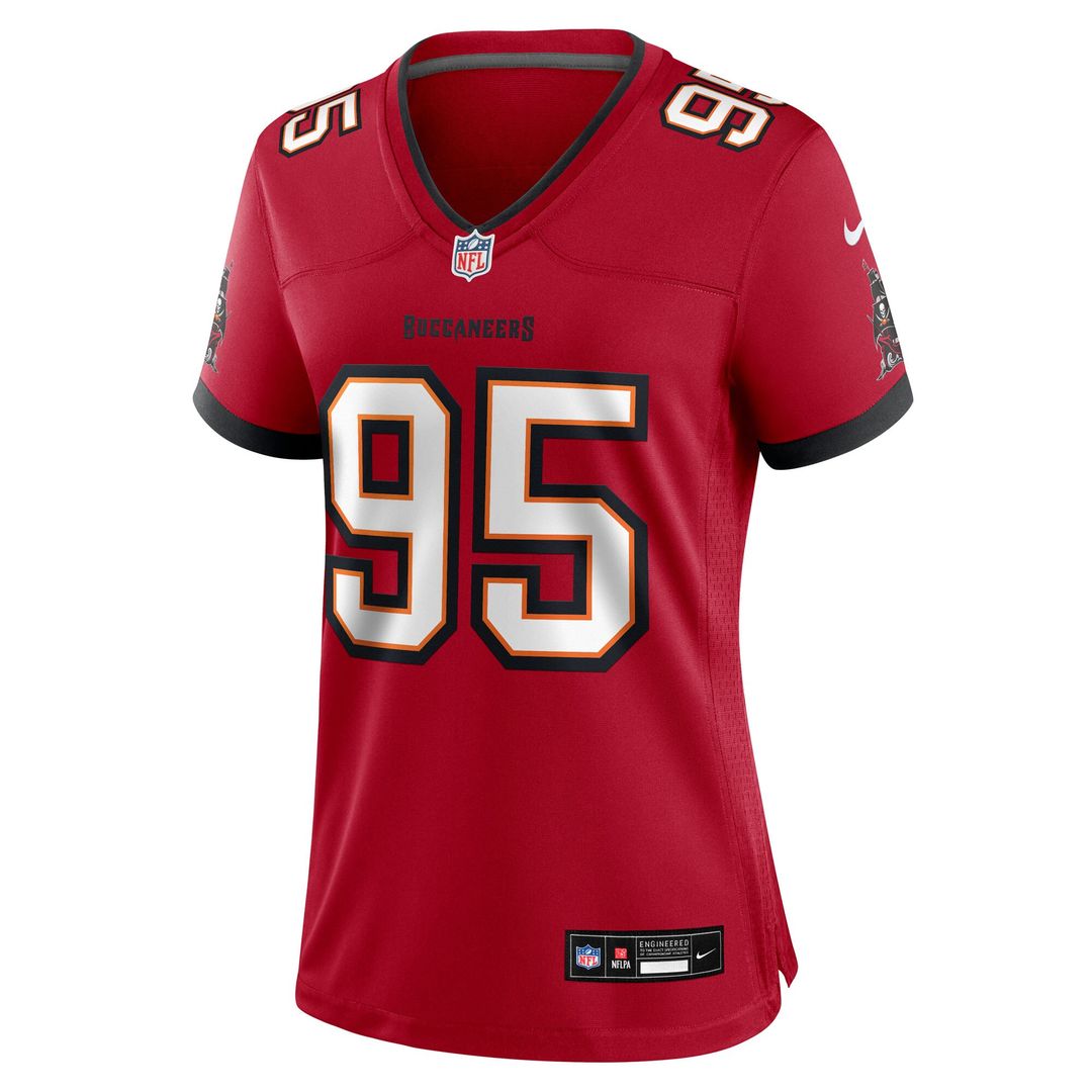 Elijah Roberts Tampa Bay Buccaneers Nike Women's Team Game Official Jersey -  Red