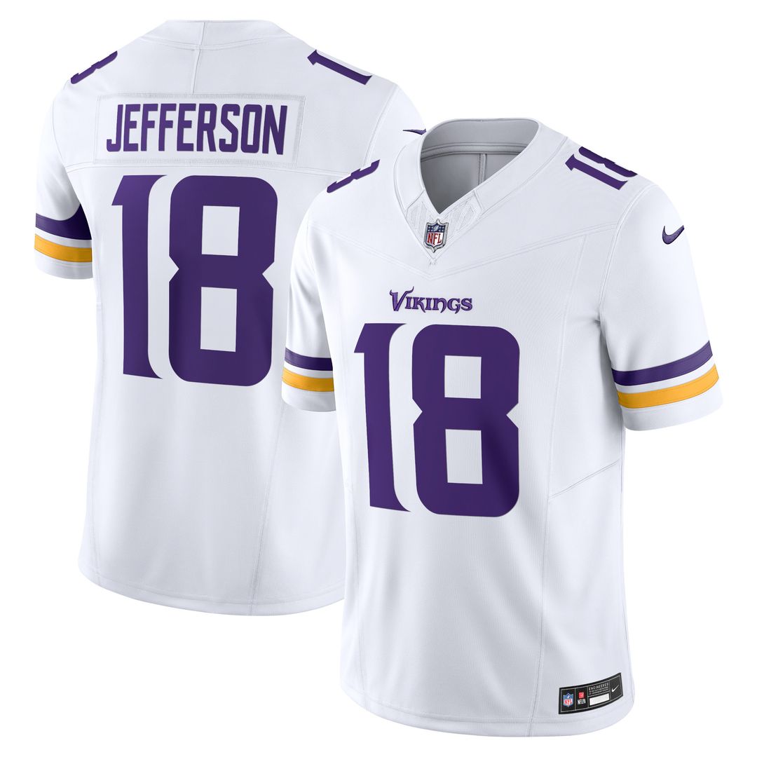Justin Jefferson Minnesota Vikings Nike Vapor F.U.S.E. Limited Official Jersey - Purple