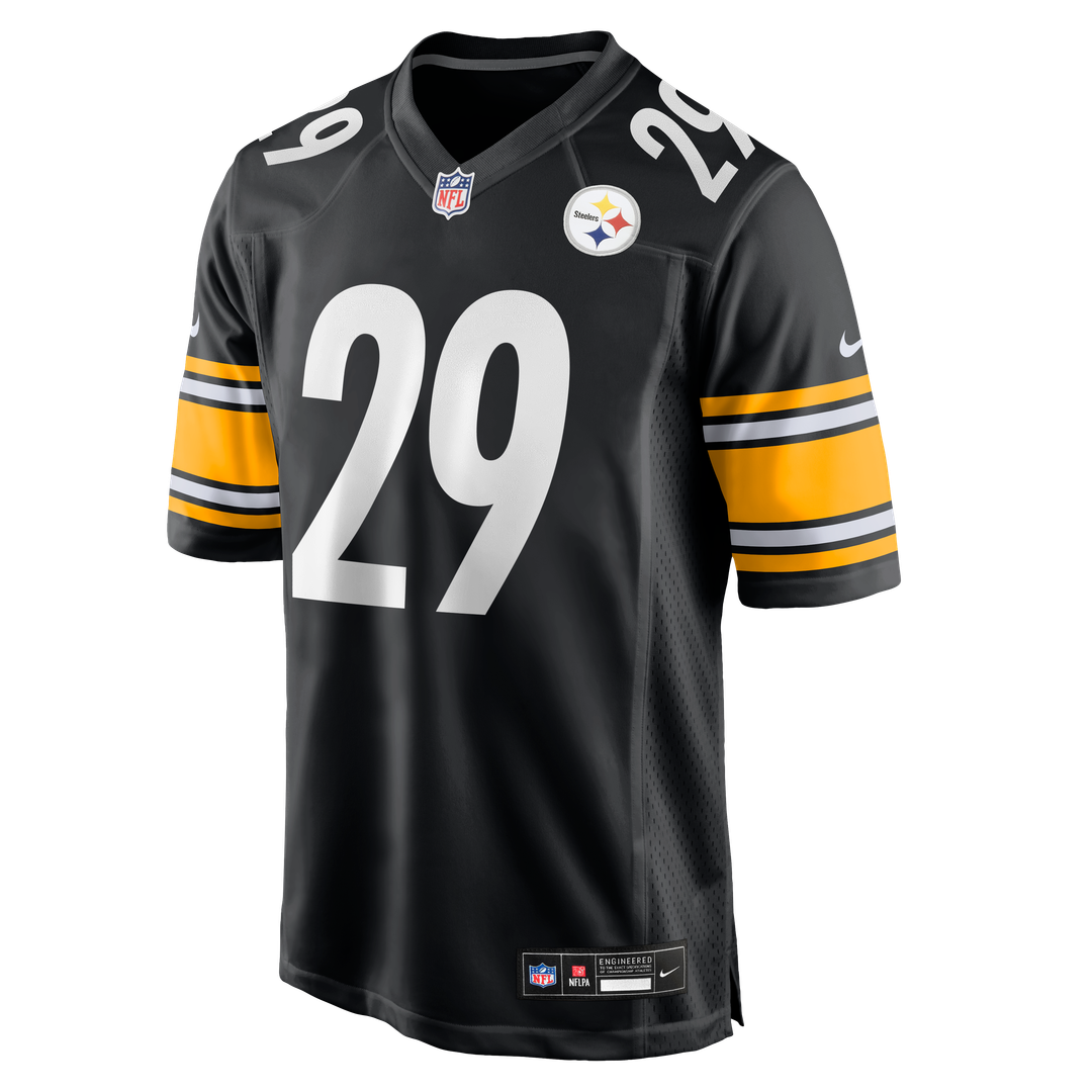 Eli Heidenreich Pittsburgh Steelers Nike Team Game Official Jersey - Black