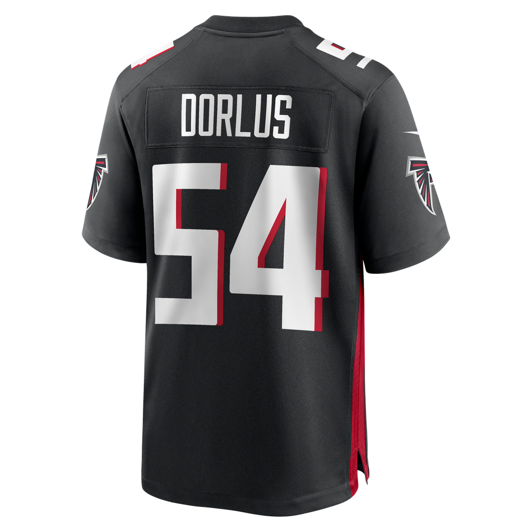 Brandon Dorlus Atlanta Falcons Nike Team Game Jersey - Black