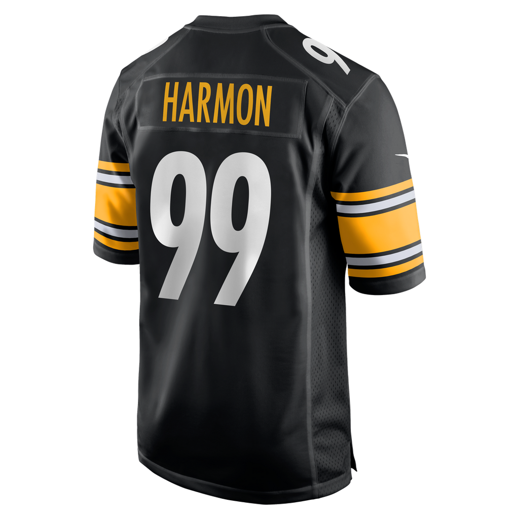 Derrick Harmon Pittsburgh Steelers Nike Game Player Official Jersey - Black
