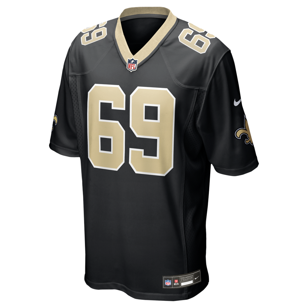 Barry Wesley New Orleans Saints Nike Team Game Jersey - Black