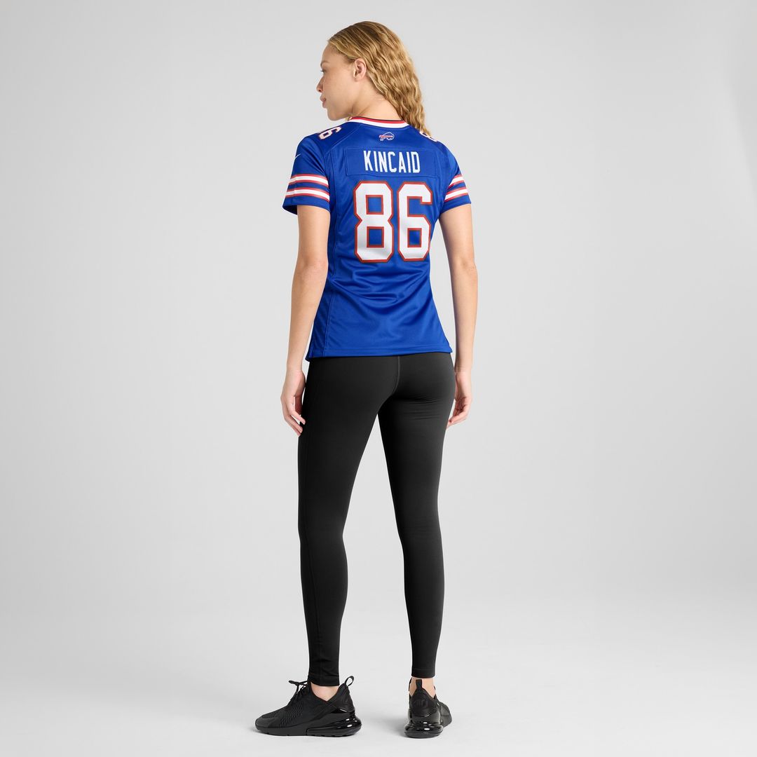 Dalton Kincaid Buffalo Bills Nike Women's Home Game Official Jersey - Royal