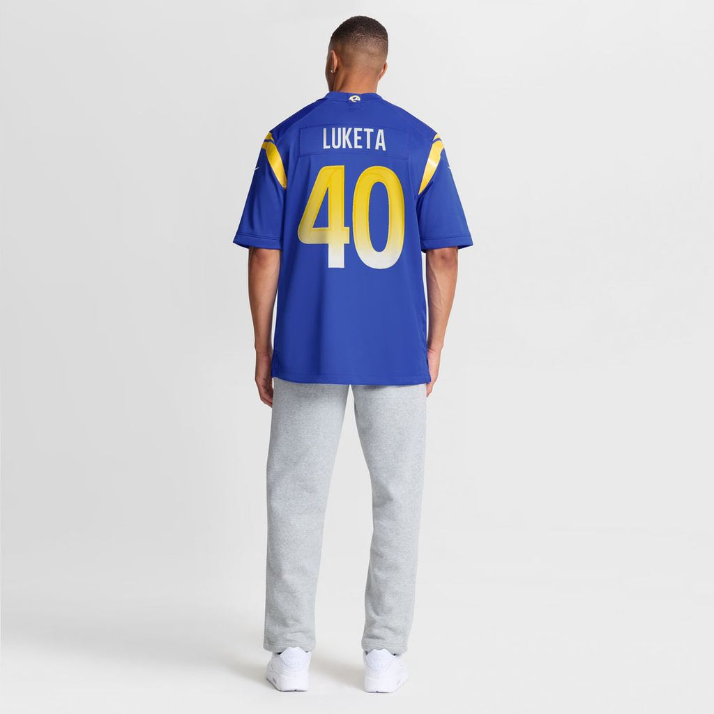 Jesse Luketa Los Angeles Rams Nike Team Game Jersey - Royal