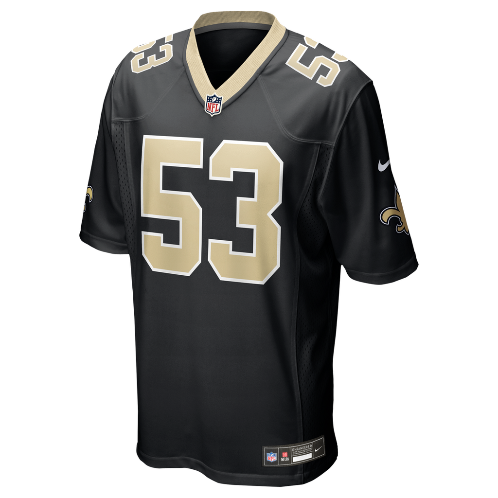 Jaylan Ford New Orleans Saints Nike  Game Official Jersey -  Black