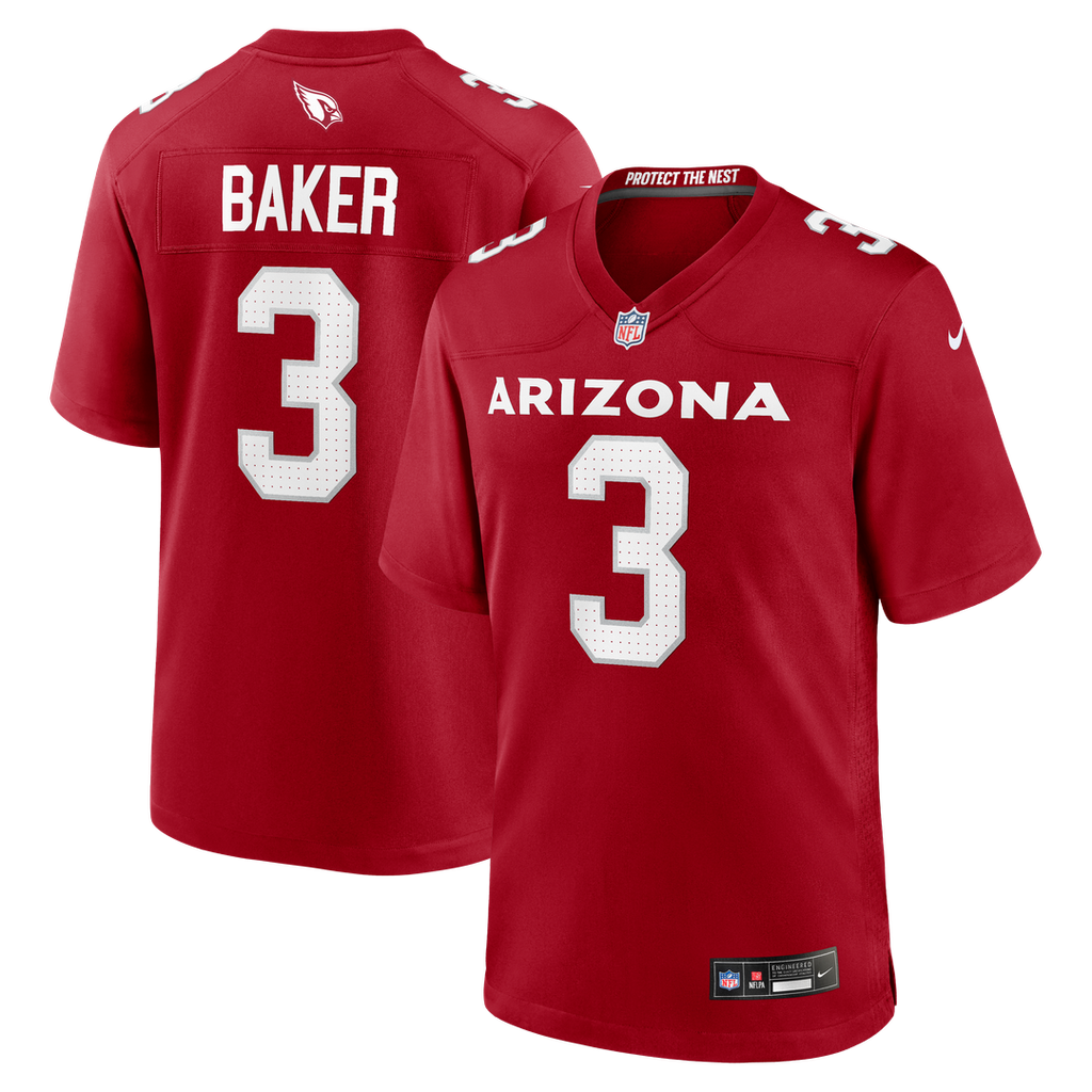 Budda Baker Arizona Cardinals Nike Game Player Official Jersey - Cardinal