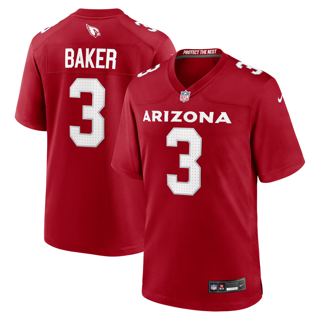 Budda Baker Arizona Cardinals Nike Game Player Official Jersey - Cardinal