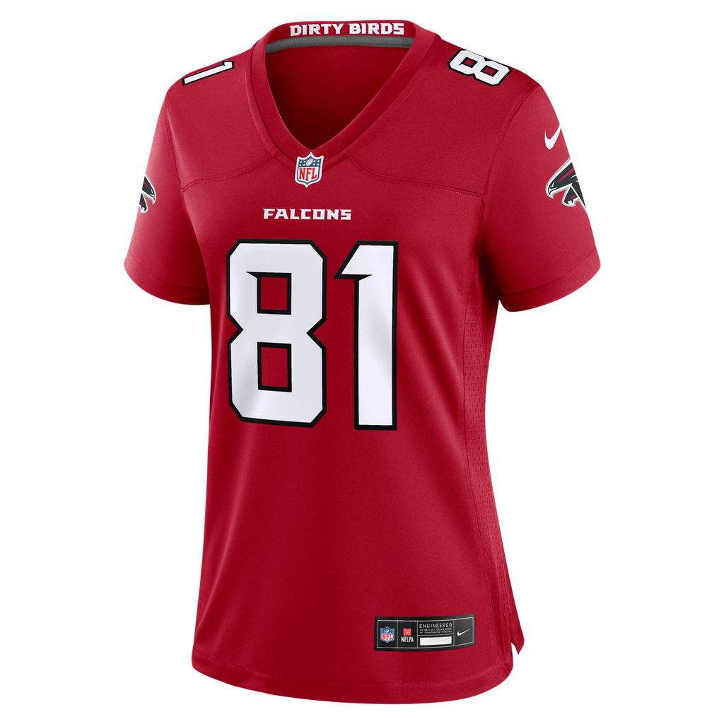 Austin Hooper Atlanta Falcons Nike Women's Team Game Official Jersey -  Red