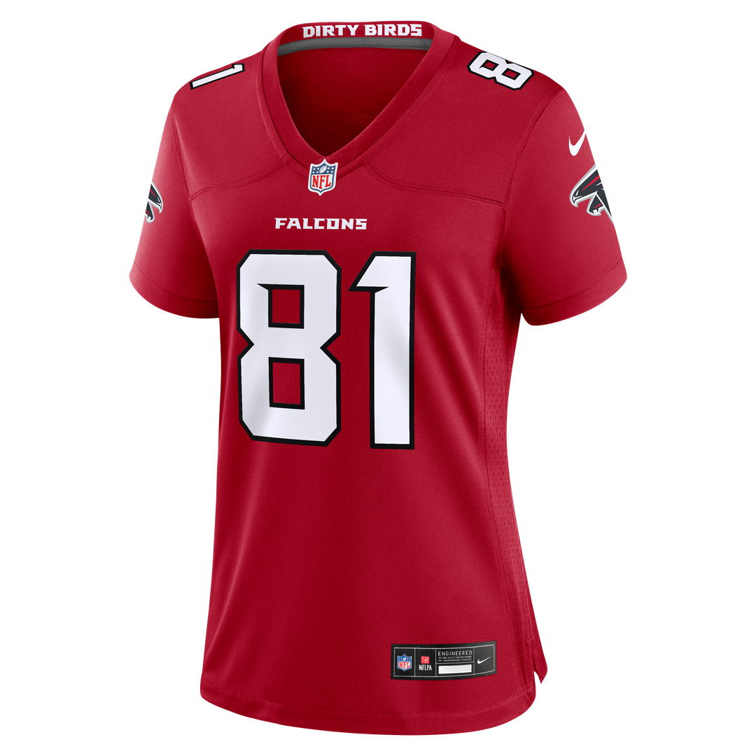 Austin Hooper Atlanta Falcons Nike Women's Team Game Official Jersey -  Red