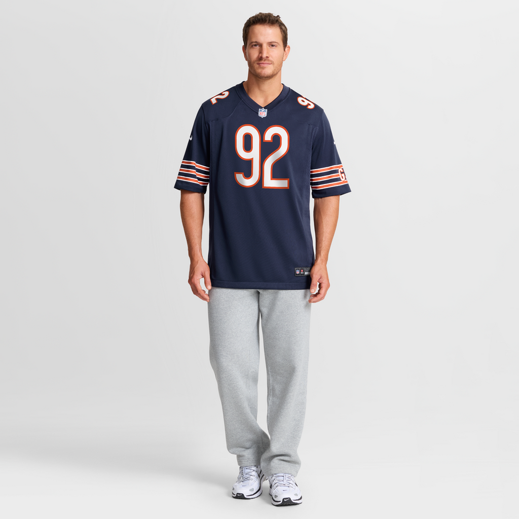 Daniel Hardy Chicago Bears Nike Team Game Official Jersey -  Navy