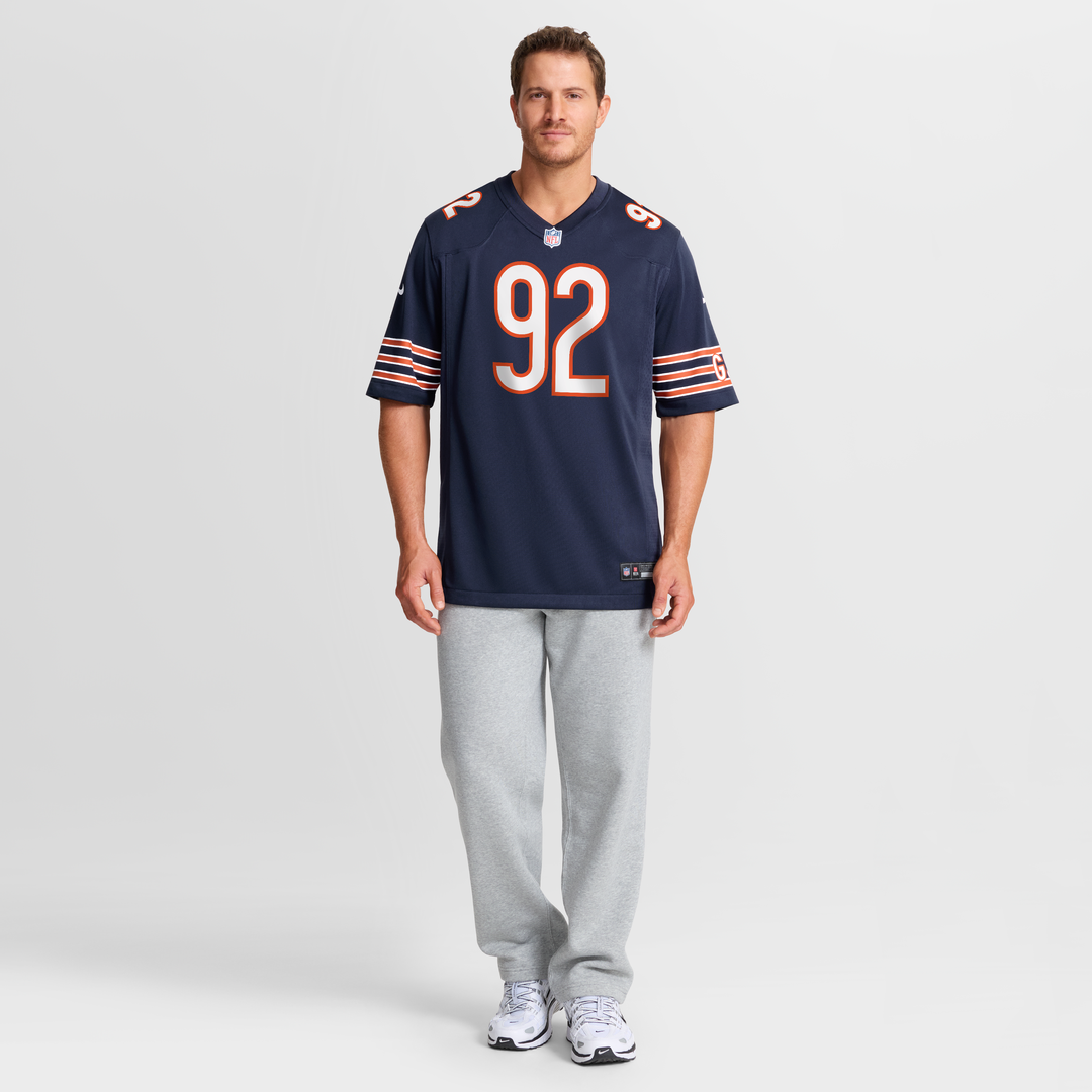 Daniel Hardy Chicago Bears Nike Team Game Official Jersey -  Navy