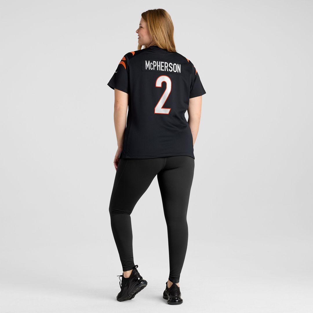 Evan McPherson Cincinnati Bengals Nike Women's Game Official Jersey - Black