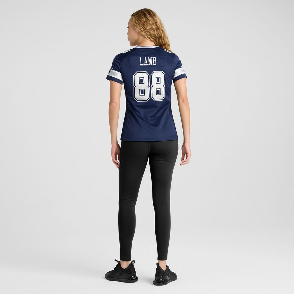 CeeDee Lamb Dallas Cowboys Nike Women's 2nd Alternate Game Official Jersey - White