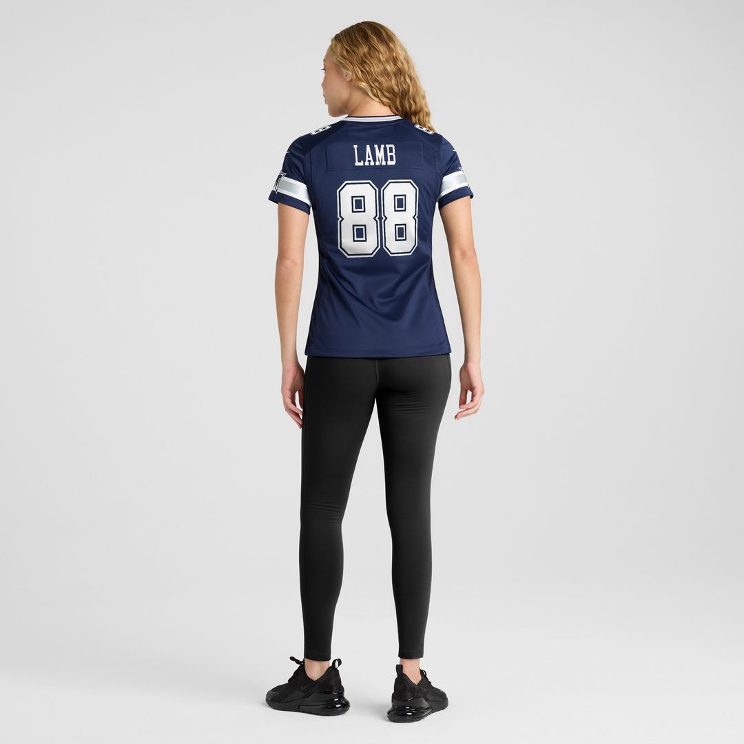 CeeDee Lamb Dallas Cowboys Nike Women's 2nd Alternate Game Official Jersey - White