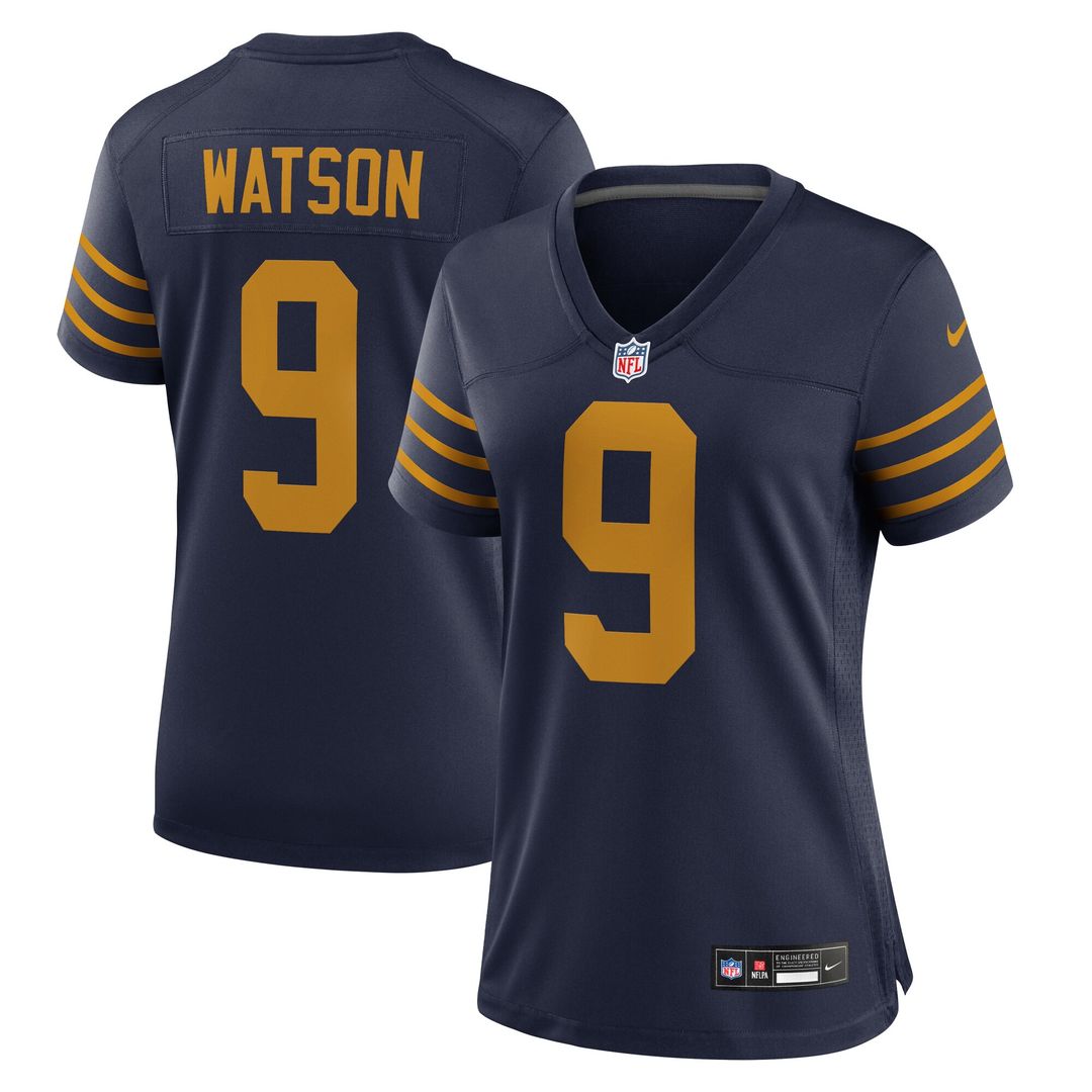 Christian Watson Green Bay Packers Nike Women's The 1923 Classic Game Official Jersey - Navy