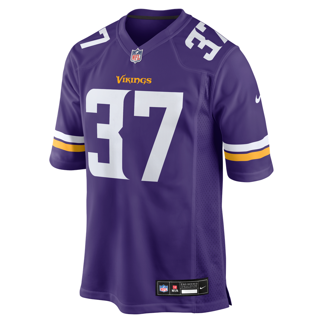 Tavierre Thomas Minnesota Vikings Nike Team Game Official Jersey -  Purple