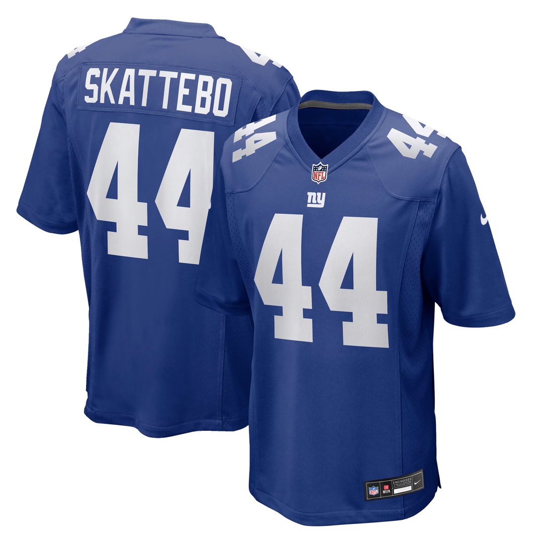 Cam Skattebo New York Giants Nike Game Official Jersey - White