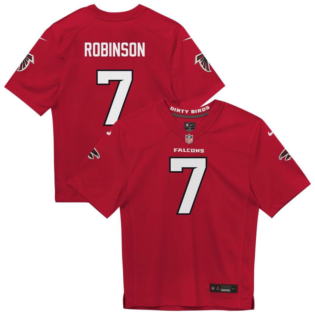 Bijan Robinson Atlanta Falcons Nike Toddler Game Official Jersey - Black