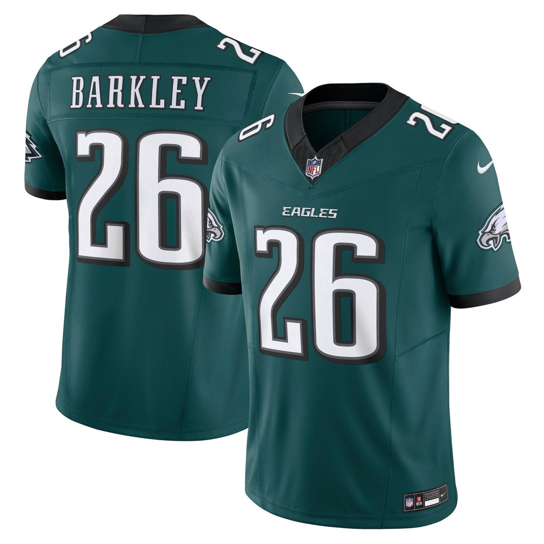 Saquon Barkley Philadelphia Eagles Nike Vapor F.U.S.E. Limited Jersey - White