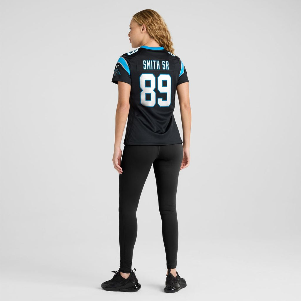 Steve Smith Sr. Carolina Panthers Nike Women's Retired Player Game Official Jersey - Black