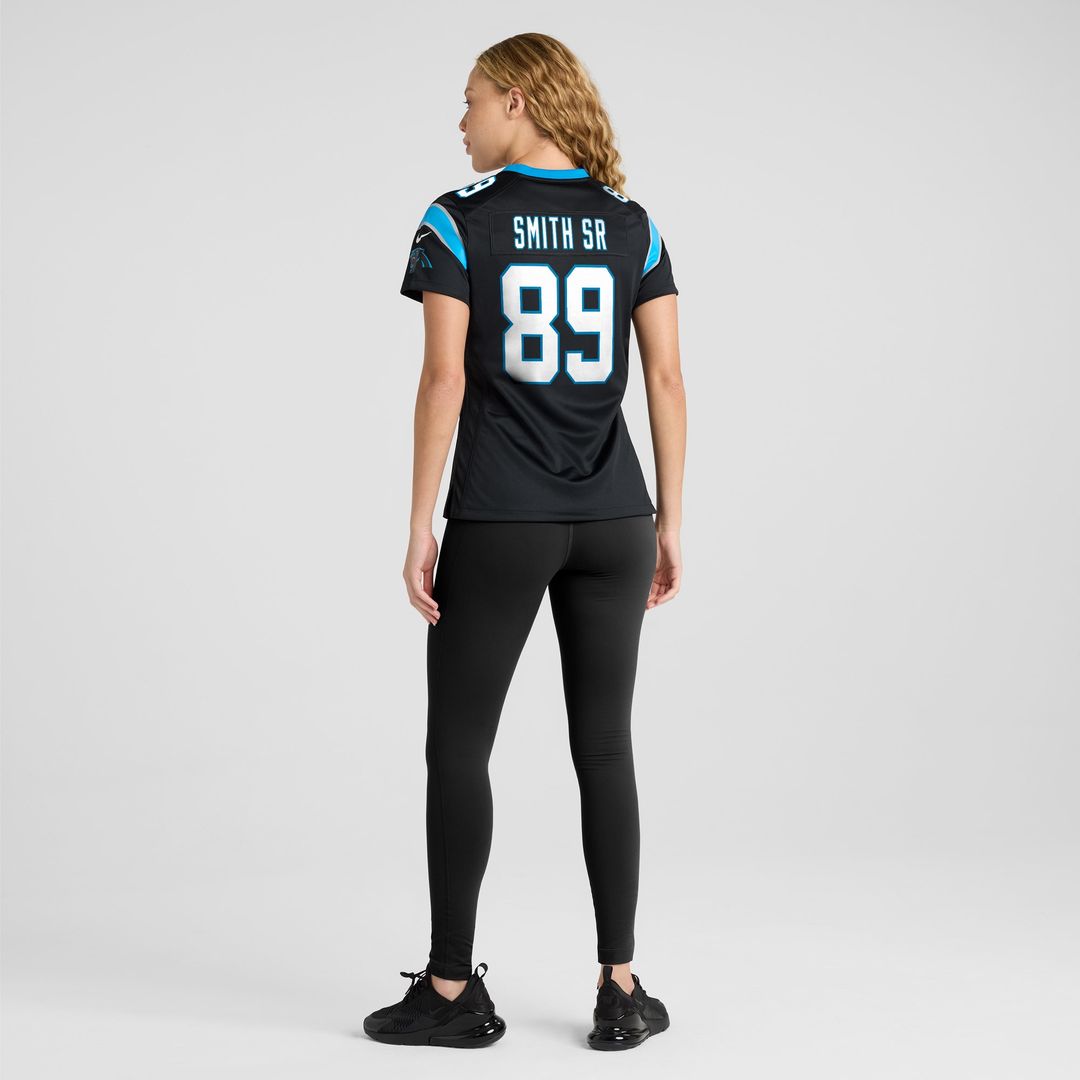 Steve Smith Sr. Carolina Panthers Nike Women's Retired Player Game Official Jersey - Black