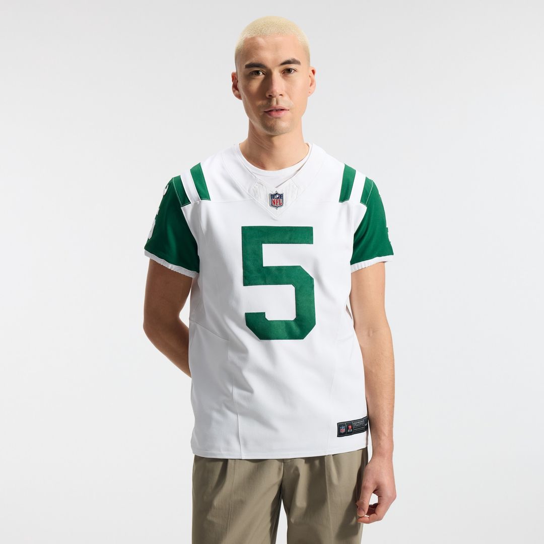 Garrett Wilson New York Jets Nike Classic Alternate Vapor F.U.S.E. Elite Official Jersey - White