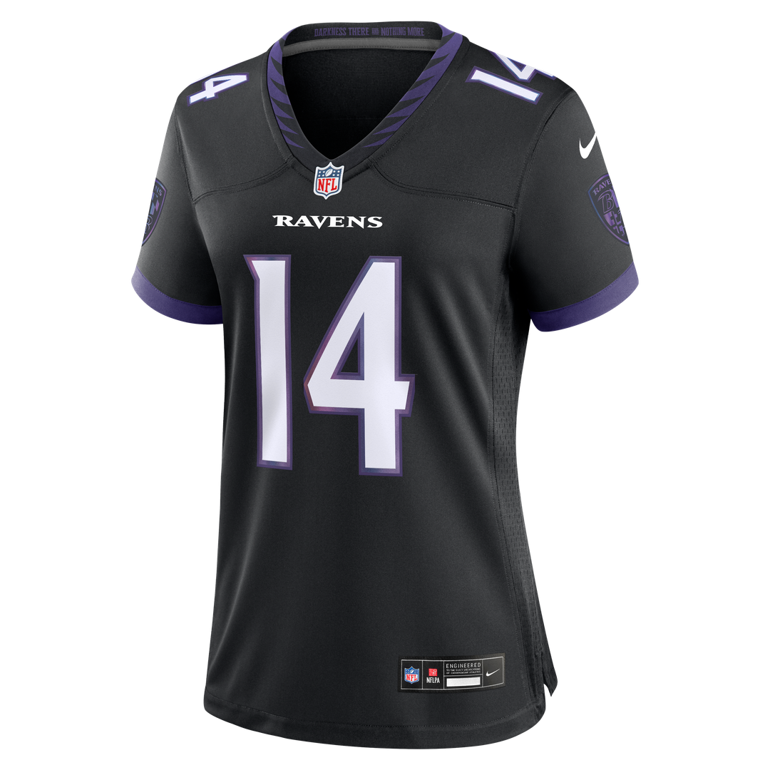 Kyle Hamilton Baltimore Ravens Nike Women's Alternate Game Jersey - Black